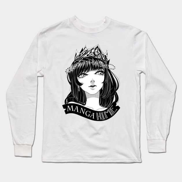 MANGA HIME Long Sleeve T-Shirt by bekkie